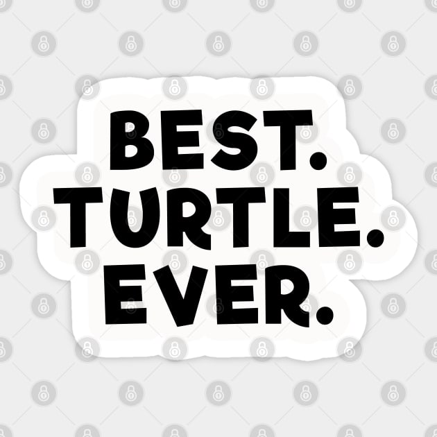 Best Turtle Ever Sticker by Dolta